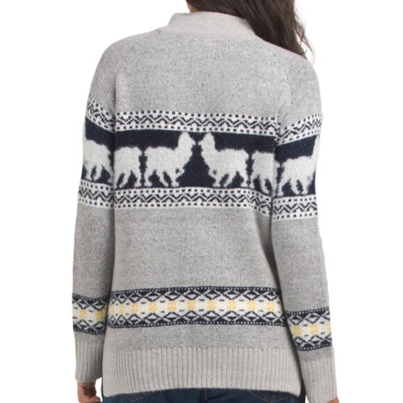 NEW  COCOBLEU Winter Cozy Sweater Heather Grey for women 168tn - Picture 4 of 4